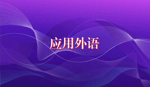 应用外语