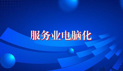 服务业电脑化