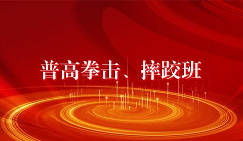 普高拳击、摔跤班