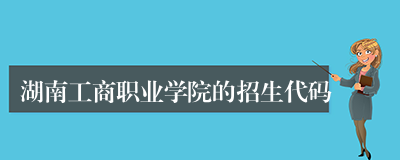 湖南工商职业学院的招生代码