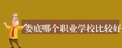 娄底哪个职业学校比较好